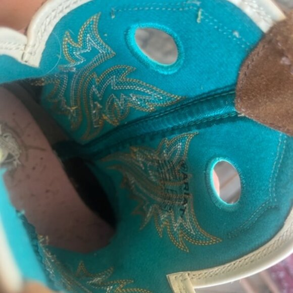 Ariat Women’s Brown Leather Western Cowboy Boots - Picture 4 of 4